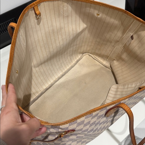 Louis Vuitton Neverfull GM  Damier Azur Canvas Authentic - Picture 9 of 11